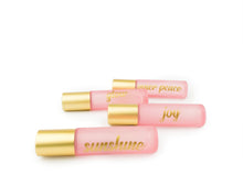 Load image into Gallery viewer, 10 ml Blush Pink Labeled Roller Bottles