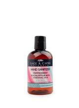 Load image into Gallery viewer, Grand Parfums Peppermint Eucalyptus Hand Sanitizer Gel 62% Alcohol, Antibacterial w/ Essential Oils