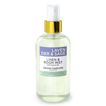 Load image into Gallery viewer, Organic Basil Spray Mist for Room, Linens and Body - by Sage &amp; Capri for Grand Parfums - 240mL/8 Oz