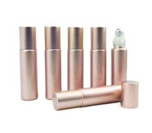 Load image into Gallery viewer, Solid Rose Gold Bottles 10 ml 6 Pack!