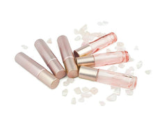 Load image into Gallery viewer, 144 10ml Clear Rose Gold Bottles with Stainless Steel Rollers and Rose Gold Caps