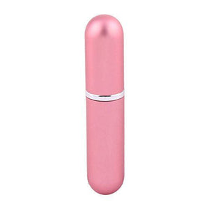 6 pcs GIRLY PINK 6ml Perfume Atomizers Matte Pink Empty Refillable Purse Spray Bottle, Travel Perfume Cologne, Freshen up Fragrance Mister