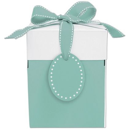 3 ROBINS EGG BLUE Pop Up Gift Box 5