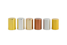 Load image into Gallery viewer, 24 ULTRA VIOLET PREMIUM 10ml Roll On Bottles Metal Stainless Steel Roller Ball Luxury Aluminum Your Choice Caps Essential Oil Blends Perfume