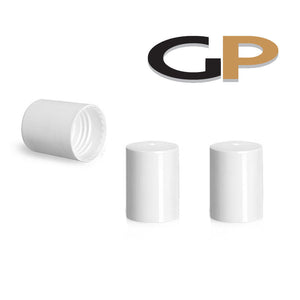 25 PEARL GOLD or SILVER Economical Replacement Rollertop Bottle Caps or Black or White,  Luxury Look at Half the Price, Premium Plastic