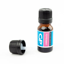 Load image into Gallery viewer, Grand Parfums 10mL Pure Therapeutic Grade PEPPERMINT ESSENTIAL OiL in an Amber Euro Dropper Bottle  Top Quality DIY Aromatherapy Healing Oil