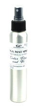 Load image into Gallery viewer, YOGA MAT CLEANSER Cedar Pine &amp; Fir Twist Natural Organic Antibacterial Spray Mist With Essential Oils 4 Oz Many Fragrances to Choose From