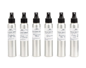 YOGA MAT CLEANSER Mandarin & Sweet Orange Natural Organic Antibacterial Spray Mist With Essential Oils 4 Oz Many Fragrances to Choose From