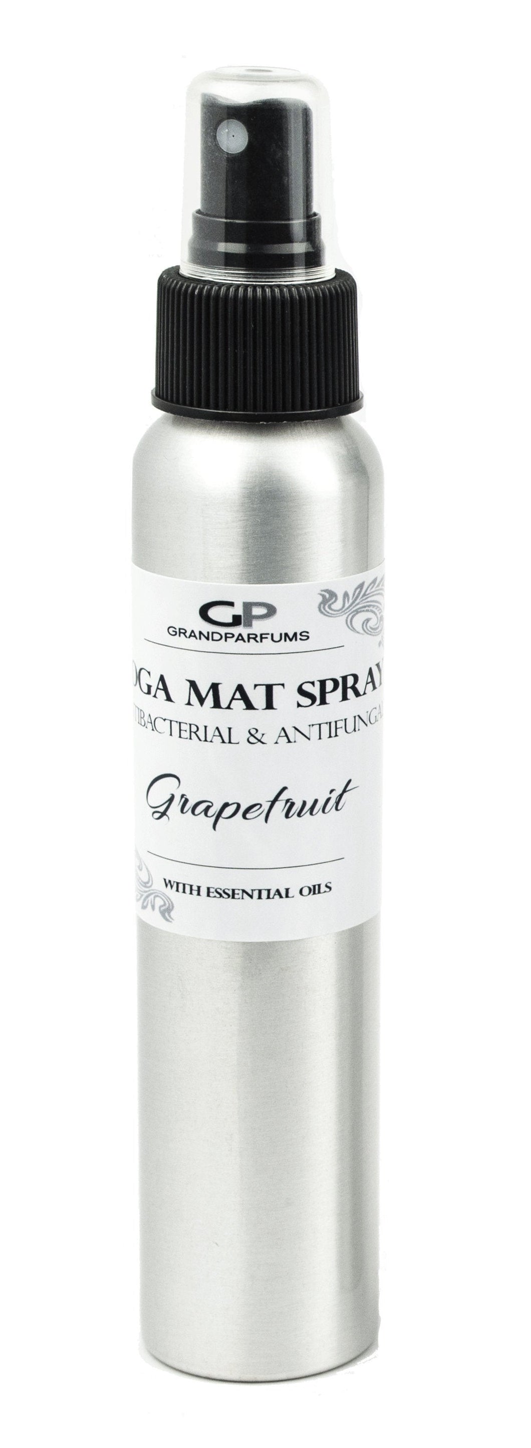 YOGA MAT CLEANSER Grapefruit Natural Organic Antibacterial Spray Mist With Essential Oils 4 Oz Many Fragrances to Choose From