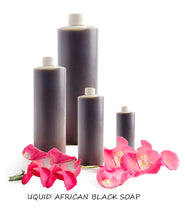 Load image into Gallery viewer, Liquid African Black Soap 100% Natural Raw Pure Unscented WHOLESALE from 2 Oz to 1 Gallon BUY 3, Get One Free! - Clean Skin, Great for Acne