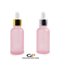 Load image into Gallery viewer, 3Pcs 30 ml BLUSH PiNK Glass TREATMENT PUMP  Bottles 1 Oz 30ml