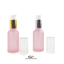 Load image into Gallery viewer, 3Pcs 30 ml BLUSH PiNK Glass TREATMENT PUMP  Bottles 1 Oz 30ml