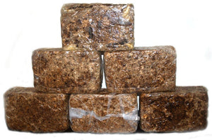 8 oz african black soap raw fresh & sealed raw vegan organic fair trade market natural ingredient, great for face, body