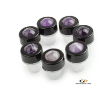Load image into Gallery viewer, 3 pc AMETHYST GEMSTONE Natural Roller Balls CRYSTAL Roller Replacement  Natural Stones for Essential Oil fit Std 5ml/10ml Bottle Rollertop