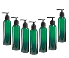 Load image into Gallery viewer, 6 Black 4 Oz Lotion Pump Dispenser BOTTLES 120mL BPA Free PET Black Pump Cap Lotion, Shampoo, Body Cream, Soap Aromatherapy, Essential Oil