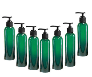 6 Black 4 Oz Lotion Pump Dispenser BOTTLES 120mL BPA Free PET Black Pump Cap Lotion, Shampoo, Body Cream, Soap Aromatherapy, Essential Oil