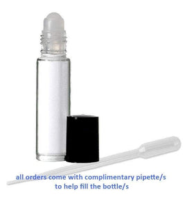 144 CLEAR Plain Glass Rollerball Bottles 4mL, Roll-On Bottles - Essential Oil, Perfume, Aromatherapy, Lip Gloss,Cologne, Dram Bottles