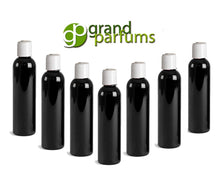 Load image into Gallery viewer, 3 4 Oz BPA Free PET Plastic BOTTLES, White Disc Cap 120mL, Lotion, Shampoo, Conditioner, Aromatherapy, Essential Oil Squeeze No Leak Bottles