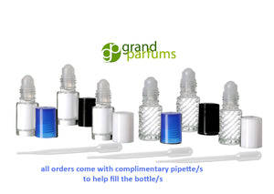 144 Mini SALE 5ml empty clear glass roll on bottles w/roller tops and black bottle caps for essential oil blends or perfume bottles