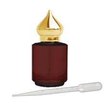 Load image into Gallery viewer, 15ml Round Sphere GLASS PERFUME ATOMIZER  w/ Gold , Black, Silver or Matte Silver Cap 1/2 Oz