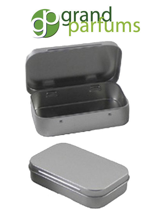 50 Metal Hinge Top Tins Containers for Sewing, Beads, Crafts Geocache Storage Survival Kit Geocaching 3.9