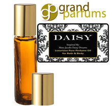 Load image into Gallery viewer, Inspired by Marc Jacobs Daisy Dream Luxurious PURE Perfume Oil Gift Bottle Bath &amp; Body Oil w/ Organic Jojoba Sweet Almond and Vitamin E Oils