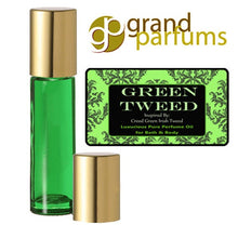Load image into Gallery viewer, Inspired by Creed Green Irish Tweed Luxurious PURE Perfume Oil Gift Bottle Bath &amp; Body Oil w/ Organic Jojoba Sweet Almond and Vitamin E Oils