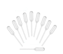 Load image into Gallery viewer, 100 Disposable Mini Pipettes Plastic, PE Transfer Dropper Fruit Infuser Perfume Decanting, Essential Oil 1.3ml   Dispenser