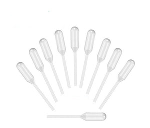200 Disposable Mini Pipettes Plastic, PE Transfer Dropper Fruit Infuser Perfume Decanting, Essential Oil 1.3ml   Dispenser