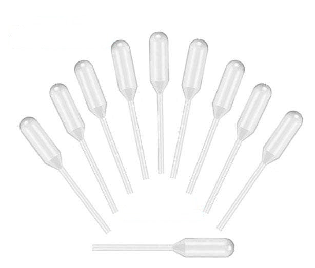 200 Disposable Mini Pipettes Plastic, PE Transfer Dropper Fruit Infuser Perfume Decanting, Essential Oil 1.3ml   Dispenser