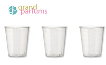 Load image into Gallery viewer, 12  Graduated Measuring Cups 30ml 1 Oz PP Plastic Meausure Oils Perfumes, Assorted Colors for Identification Mixing or for Shot Glasses