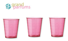 Load image into Gallery viewer, 12  Graduated Measuring Cups 30ml 1 Oz PP Plastic Meausure Oils Perfumes, Assorted Colors for Identification Mixing or for Shot Glasses