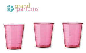 12  Graduated Measuring Cups 30ml 1 Oz PP Plastic Meausure Oils Perfumes, Assorted Colors for Identification Mixing or for Shot Glasses