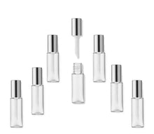 Load image into Gallery viewer, 100 Mini Lip Gloss Tubes 1.2ml Metallic GOLD Wand Tops Quality Sampling Favors Private Label Cosmetic Packaging Lipstick Wholesale Pricing