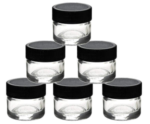 50 5ml GLASS Cosmetic Jars Mini Lip Balm, Lip Stick, Gloss Salve Solid Perfume, Eye Cream, Body Cream, Eye Shadow, Sample Party Favor Jars