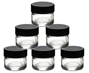 WHOLESALE 250 GLASS 5mL MINI Cosmetic Jars Lip Balm Lipstick, Gloss Salve Solid Perfume, Eye Cream, Shadow, Sampling Party Favors Bulk Price