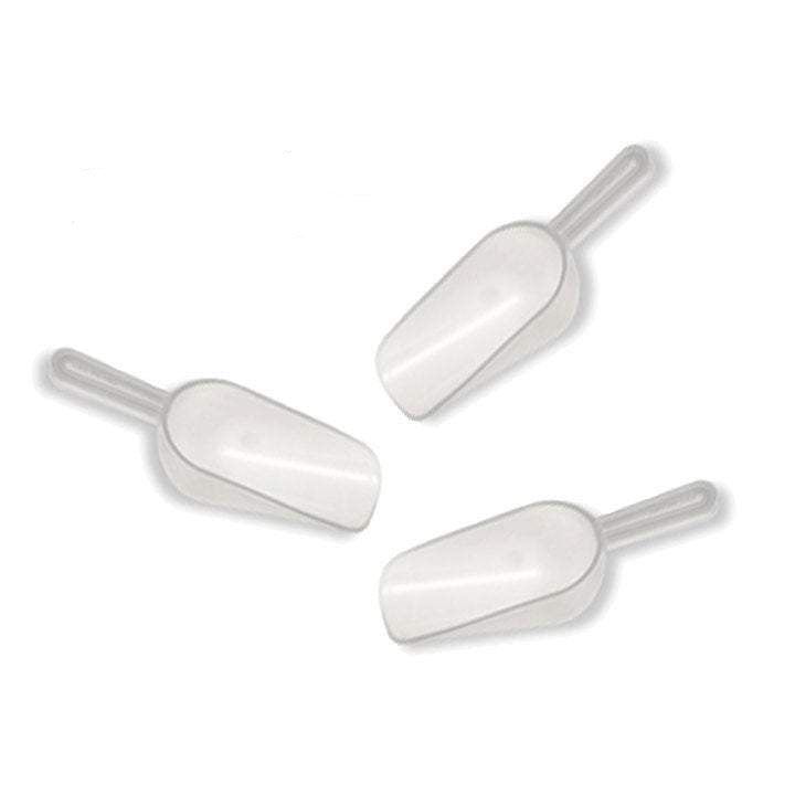 4 PP Plastic Cosmetic Scoops 2/3 Oz 22g Large Cosmetic SPOONS Bath Salt, Candy Makeup Sugar Scrubs, Product Discount Beauty Tools DIY