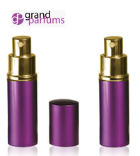 Load image into Gallery viewer, 120 GOLD PERFUME ATOMIZER - Buy Bulk and Save for Fragrance Decanting Perfume Sample Spray Bottle 10 ml  1/3 Oz Gift Item with Free Pipette
