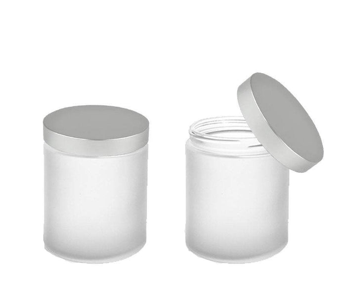 8 Oz SQUARE Clear JARS Empty Plastic Cosmetic Containers PET Jars with –  Grand Parfums II