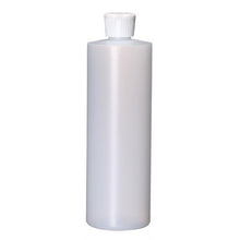 Load image into Gallery viewer, 12 Sets 4 Oz Natural HDPE Cylinders Round Plastic Bottles w/ White Turret Squeeze Bottle Dispensing Spout Pour Caps - bulk pricing BPA Free