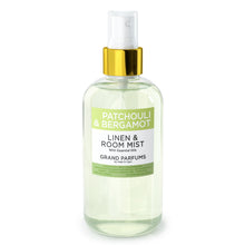 Load image into Gallery viewer, Organic Basil Spray Mist for Room, Linens and Body - by Sage &amp; Capri for Grand Parfums - 240mL/8 Oz
