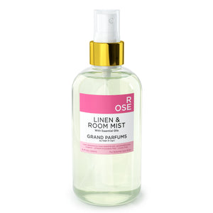 Organic Basil Spray Mist for Room, Linens and Body - by Sage & Capri for Grand Parfums - 240mL/8 Oz