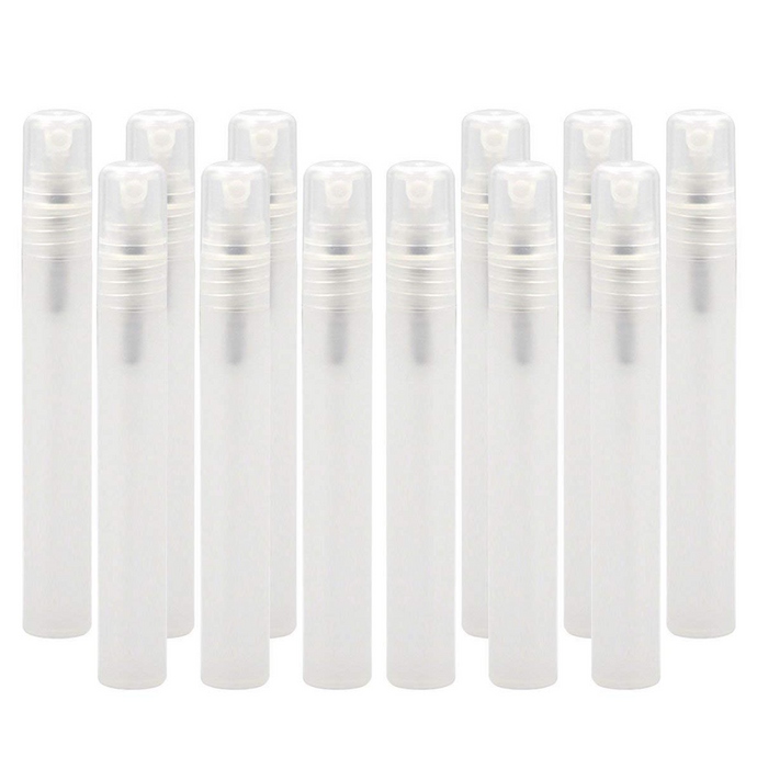 Empty Atomizers Alcohol Sanitizer Spray Bottle 10ml Pocket Perfume Mister 12 Pcs