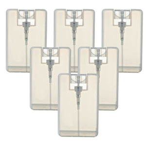 LIquid Pocket Sprayers - Card Shape - 20ml - Frost (6 Pack)